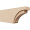 Ekena Millwork 4in. W x 8in. H x 20in. L Rivera Woodgrain TimberThane Rafter Tail, Primed Tan RFTUR04X08X20RIVRCPR - alternate 1